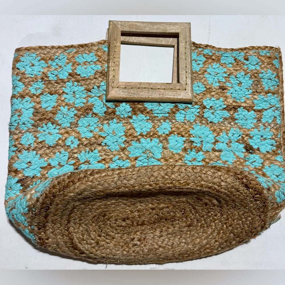 #Twig and #Arrow Woven Jute Oversized Handbag beach bag purse tote